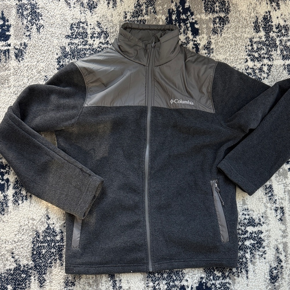 Columbia Gray and Dark Gray Men's Jacket